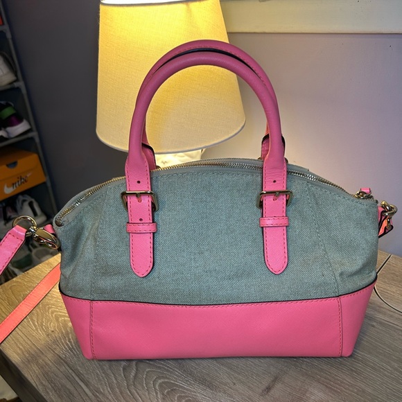 Kate Spade Burlap Crossbody/Shoulder Bag - Picture 2 of 6